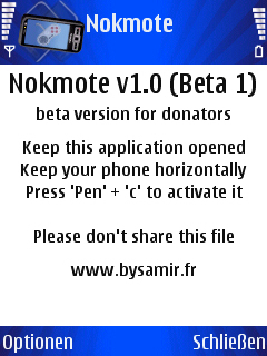 Nokmote beta1